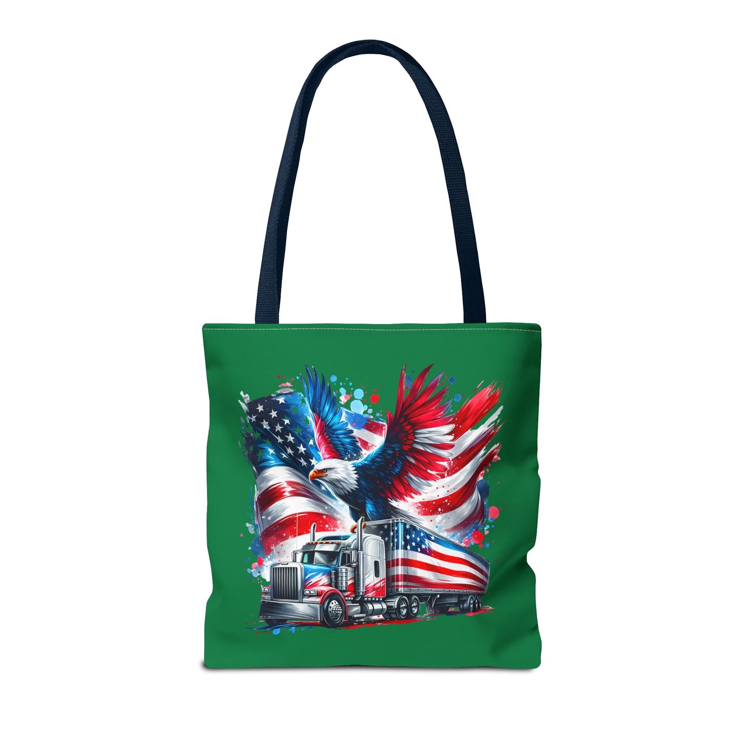 Princess Grace Patriotic Eagle Truck Tote Bag Celebrate Freedom and Adventure