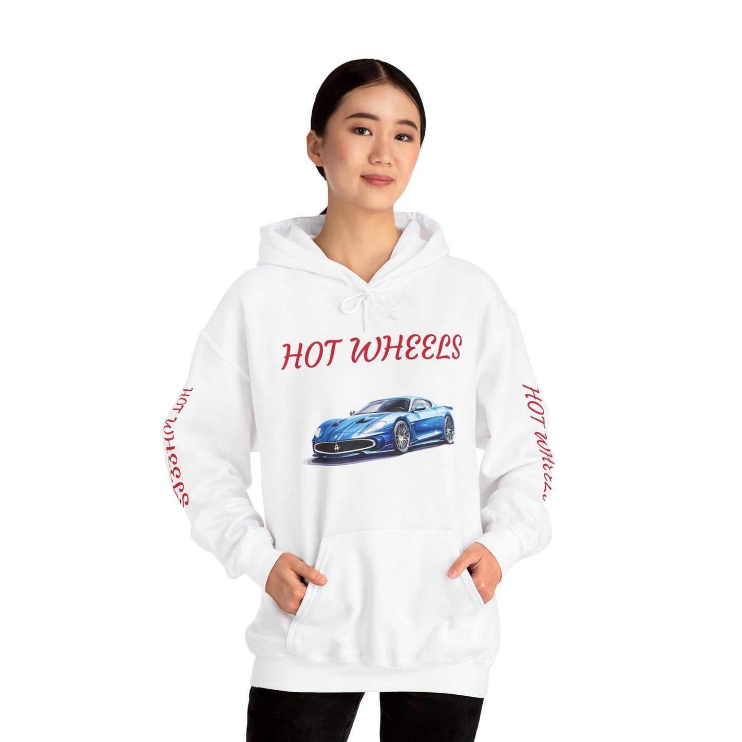 Princess Grace Hot Wheels Unisex Heavy Blend Hoodie Cool Car Design for Auto Enthusiasts