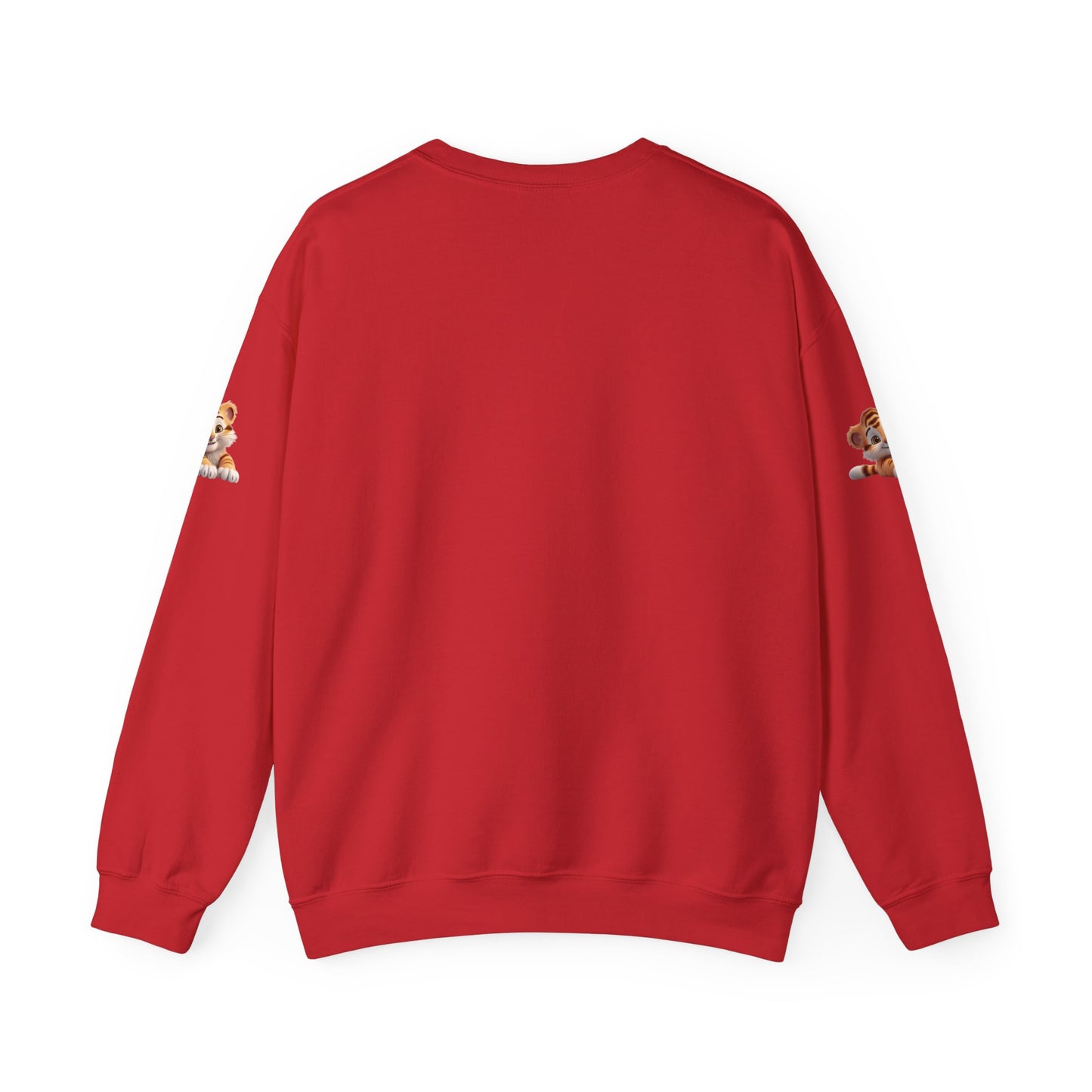 Princess Grace Cute Tiger Unisex Heavy Blen Crewneck Sweatshirt