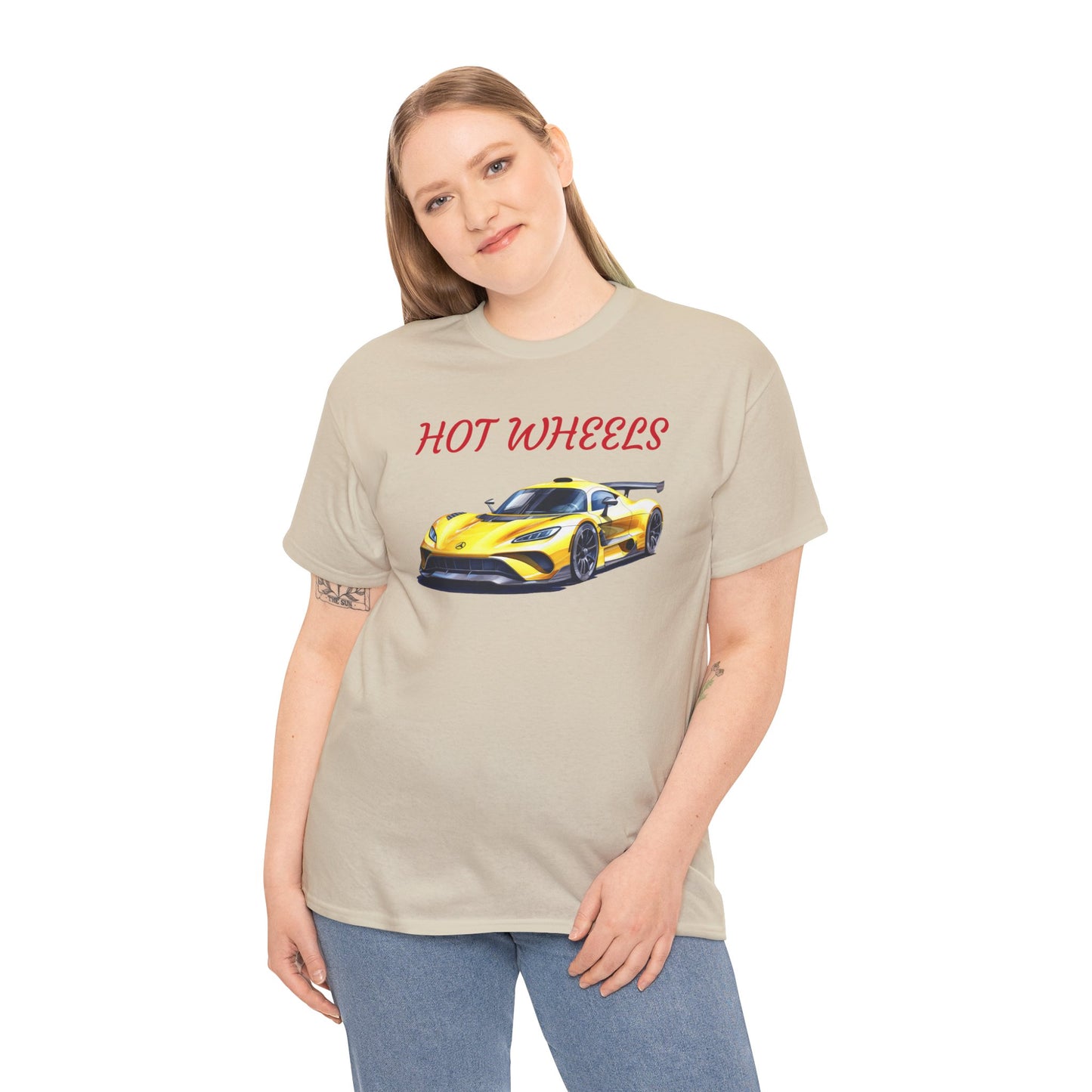 Princess Grace Hot Wheels Unisex Heavy Cotton Tee Perfect for Car Enthusiasts