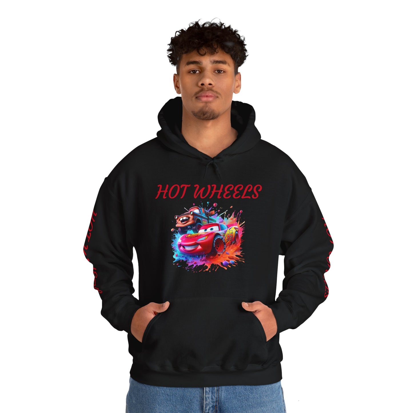 Princess Grace Hot Wheels Unisex Hoodie Retro Racing Design for Kids and Car Enthusiasts