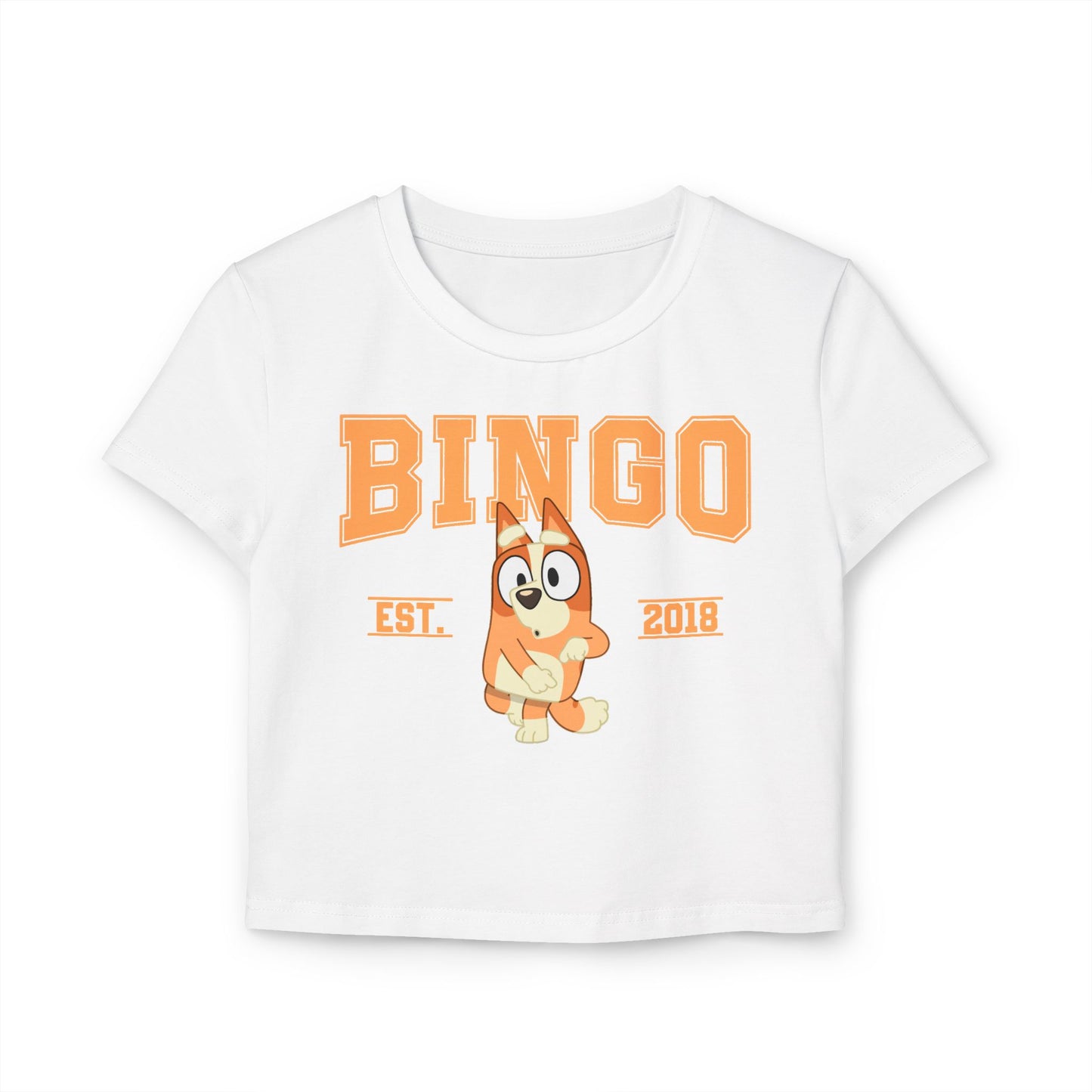 Princess Grace Bluey Cute Bingo & Bluey Graphic Baby Tee