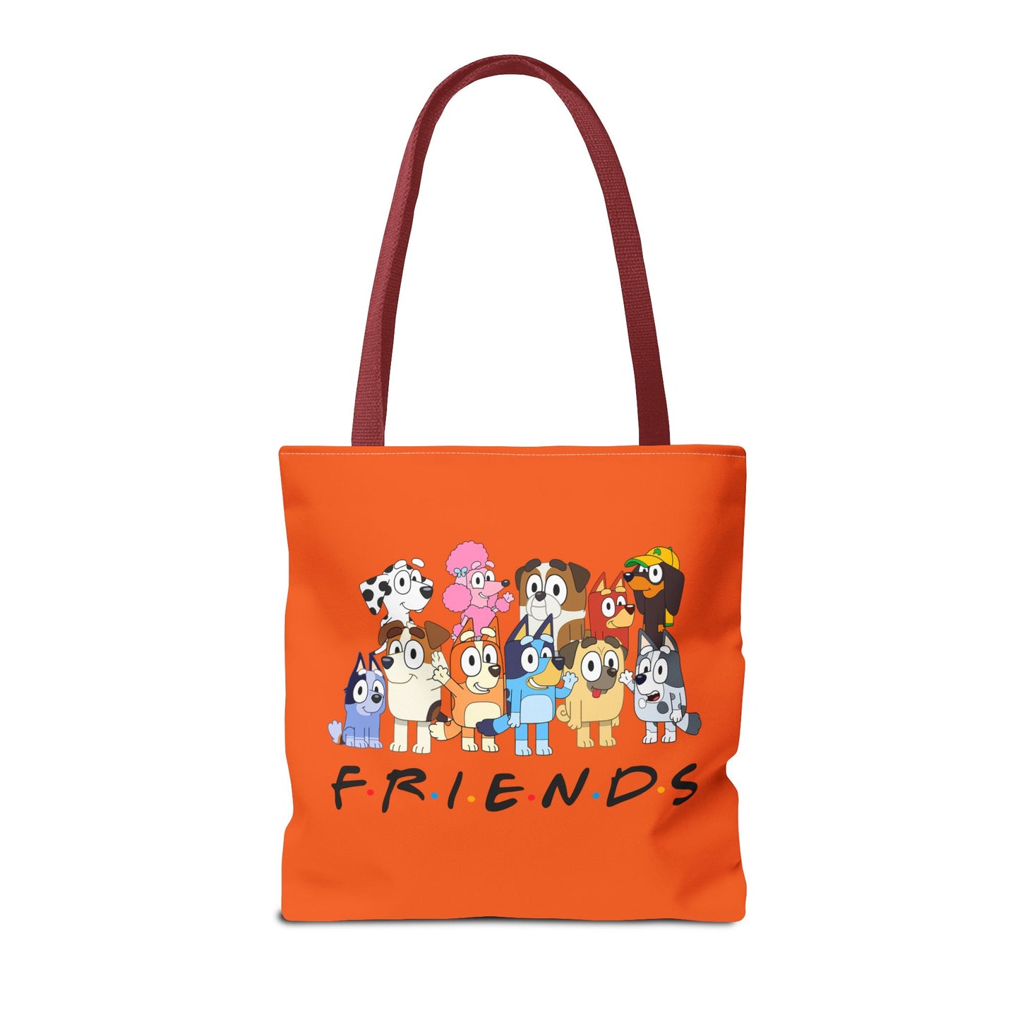 Princess Grace Bluey Playful Friends Tote Bag Perfect for Pet Lovers