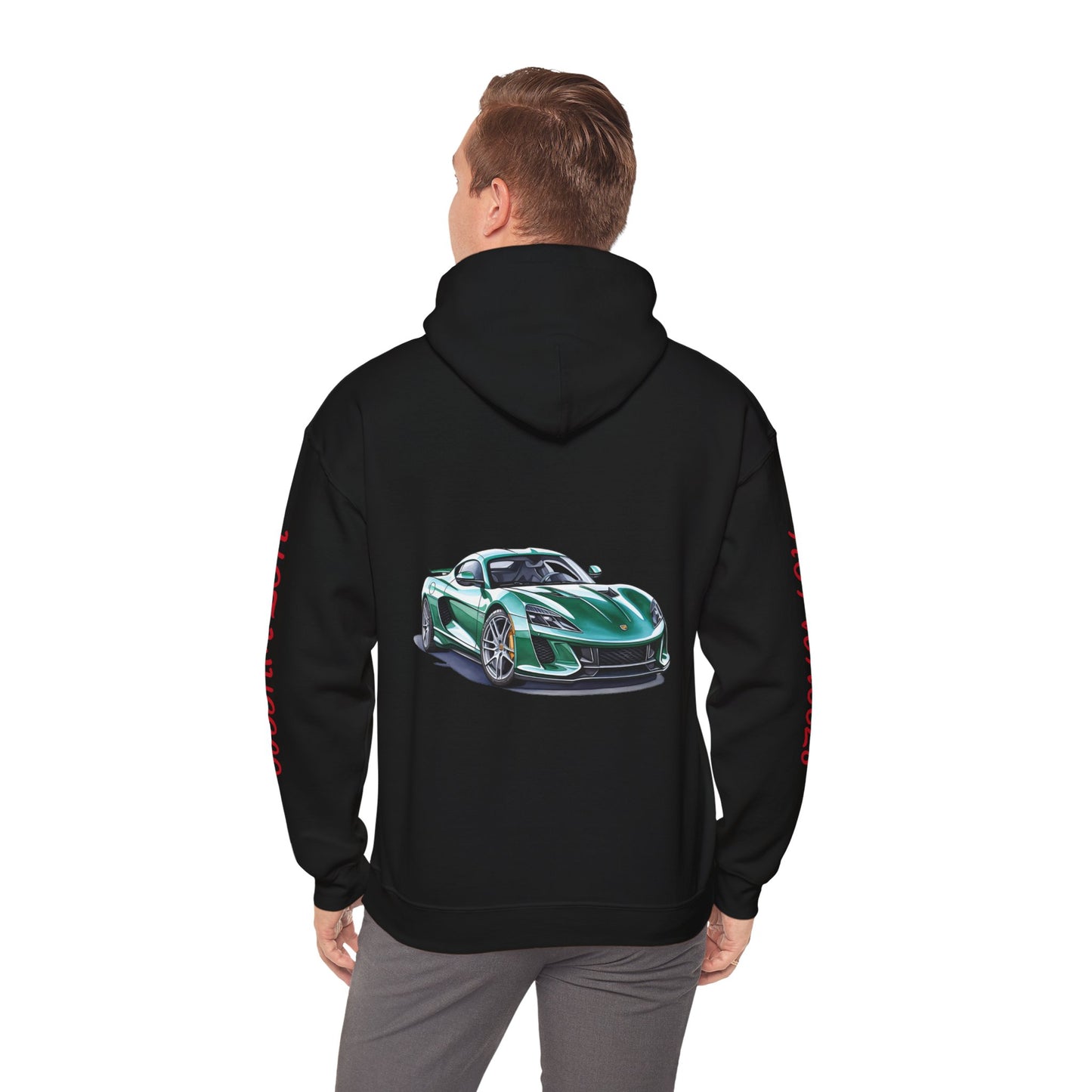 Princess Grace Hot Wheels Automotive Hoodie for Car Enthusiasts Unisex Heavy Blend Sweatshirt
