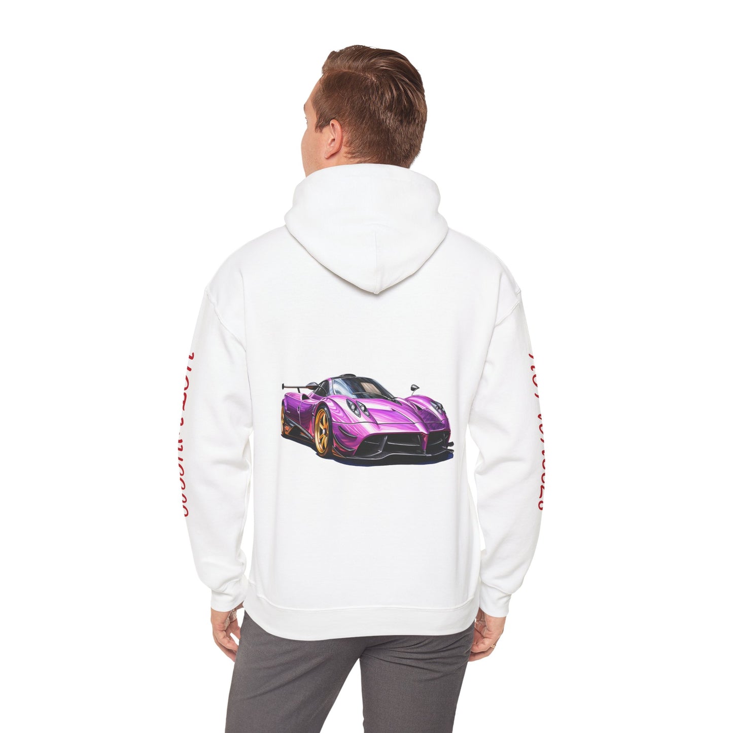 Princess Grace Hot Wheels Graphic Hoodie for Car Enthusiasts