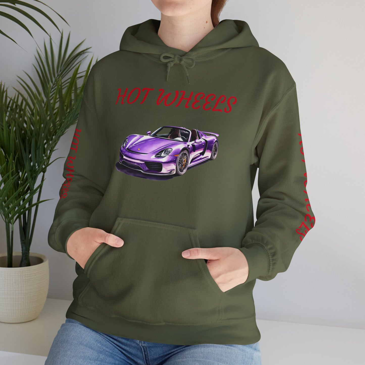 Princess Grace Cool Hot Wheels Hoodie for Car Enthusiasts