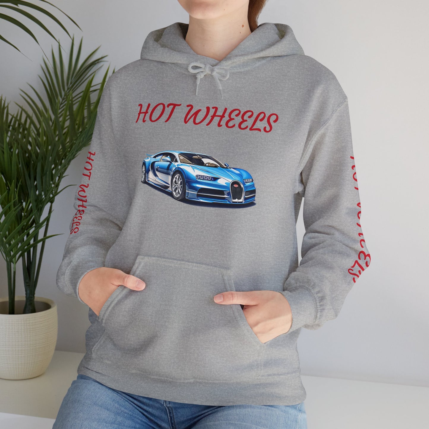 Princess Grace Hot Wheels Unisex Hoodie Cool Car Design Perfect for Automotive Enthusiasts