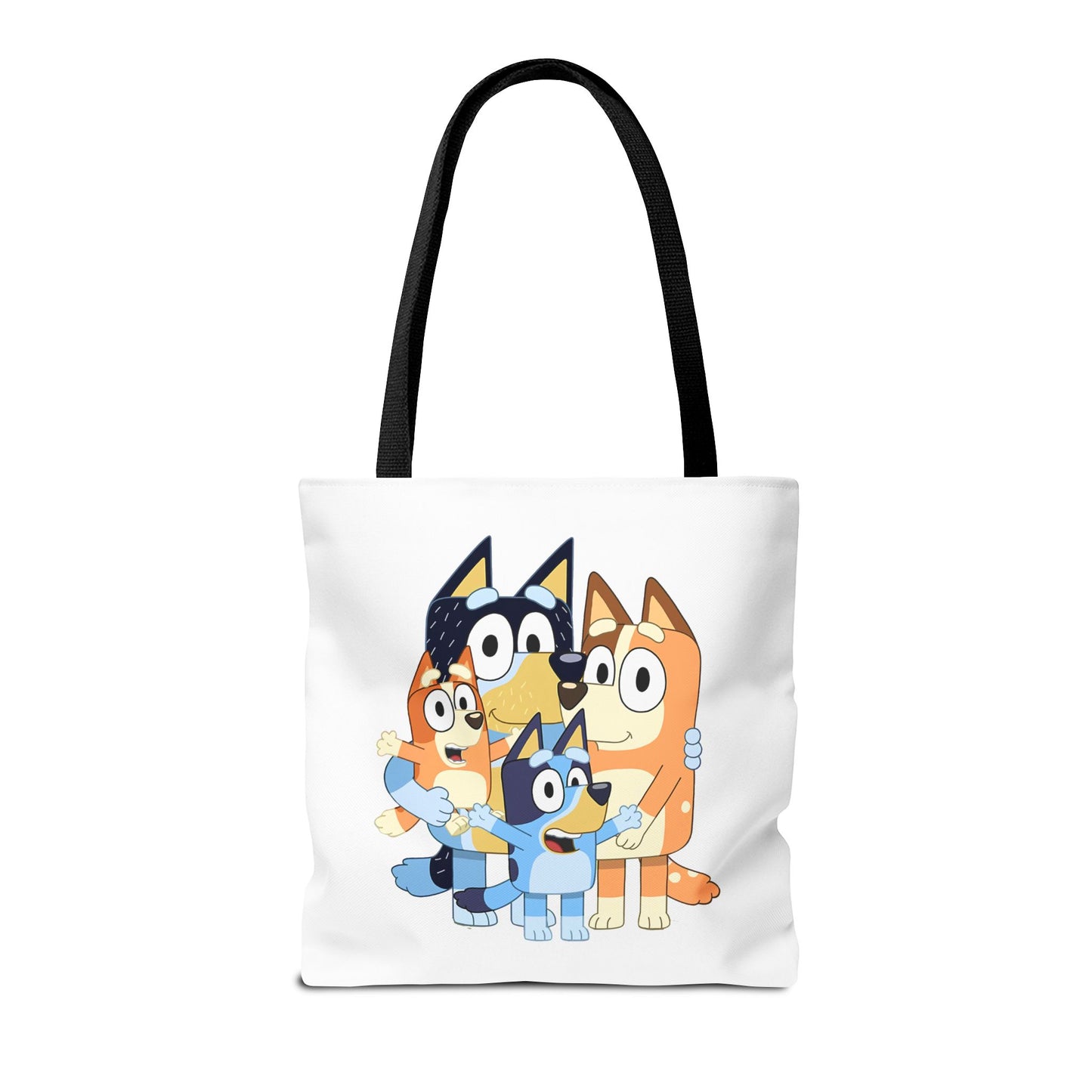 Princess Grace Bluey Family Tote Bag Cute and Fun for Kids and Parents