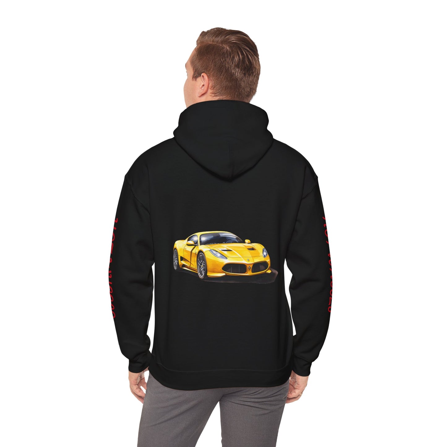 Princess Grace Retro Hot Wheels Hoodie for Car Enthusiasts