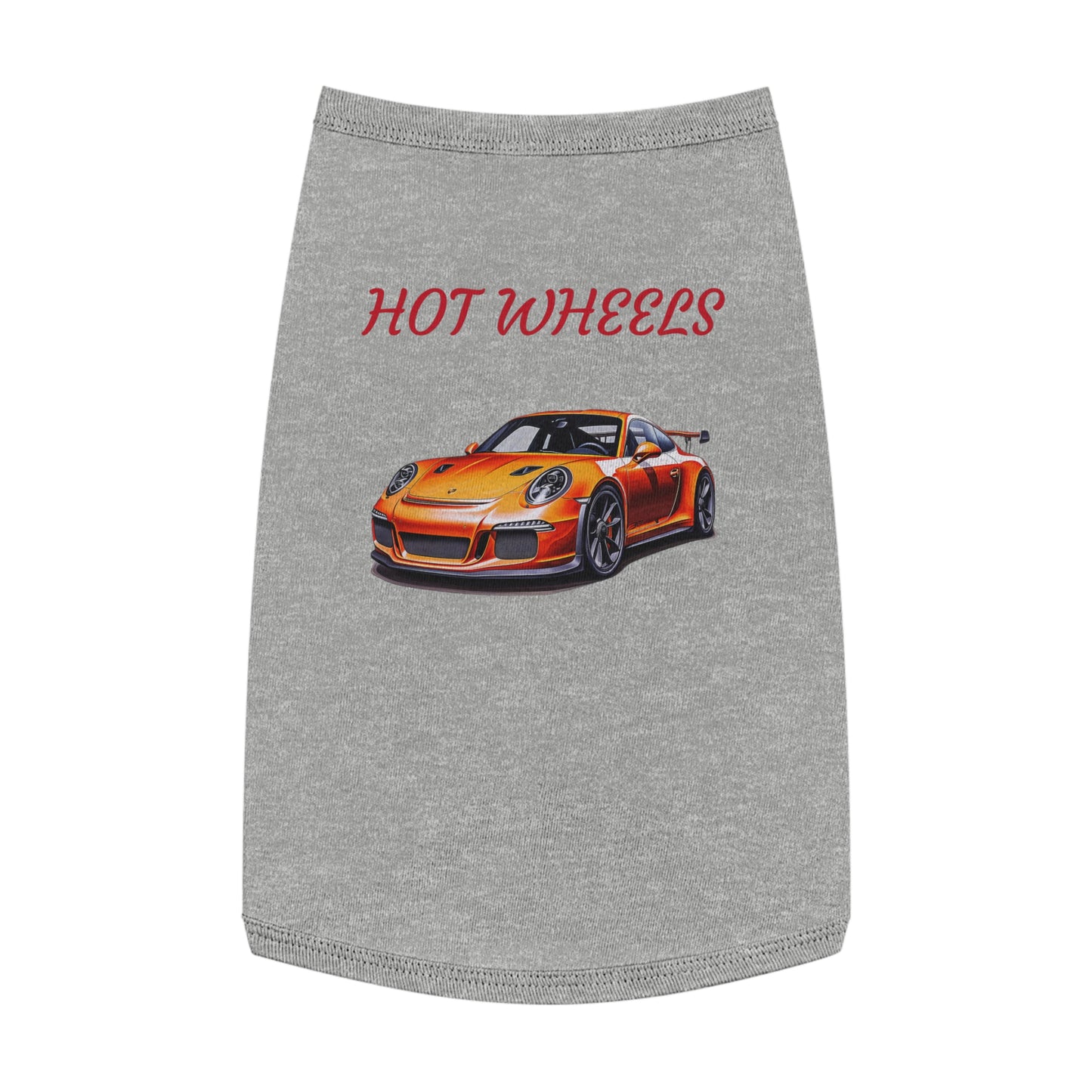 Princess Grace Hot Wheels Cool Car Pet Tank Top Design for Stylish Pets