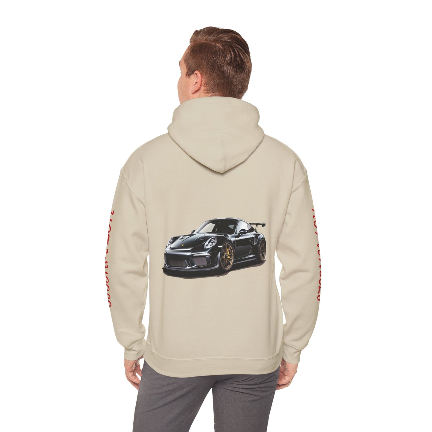 Princess Grace Hot Wheels Unisex Hooded Sweatshirt Passion for Cars and Racing Enthusiasts