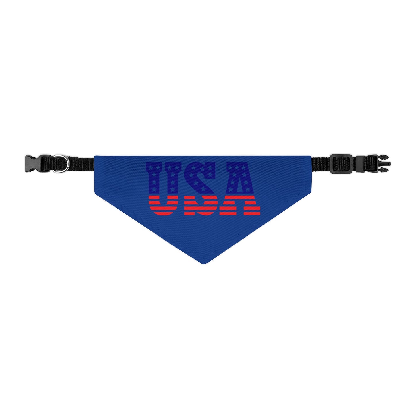 Princess Grace Patriotic Pet Bandana Collar USA Design for Dogs