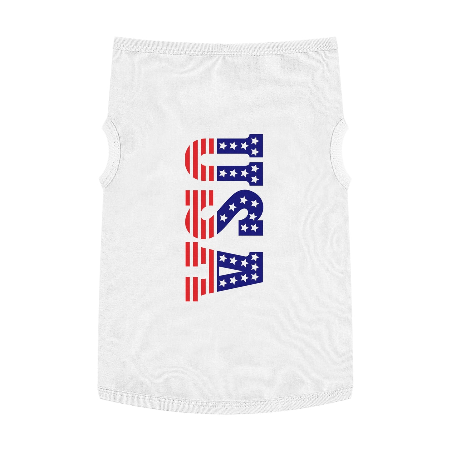 Princess Grace USA Patriotic Pet Tank Top Perfect for Independence Day & Summer Celebrations