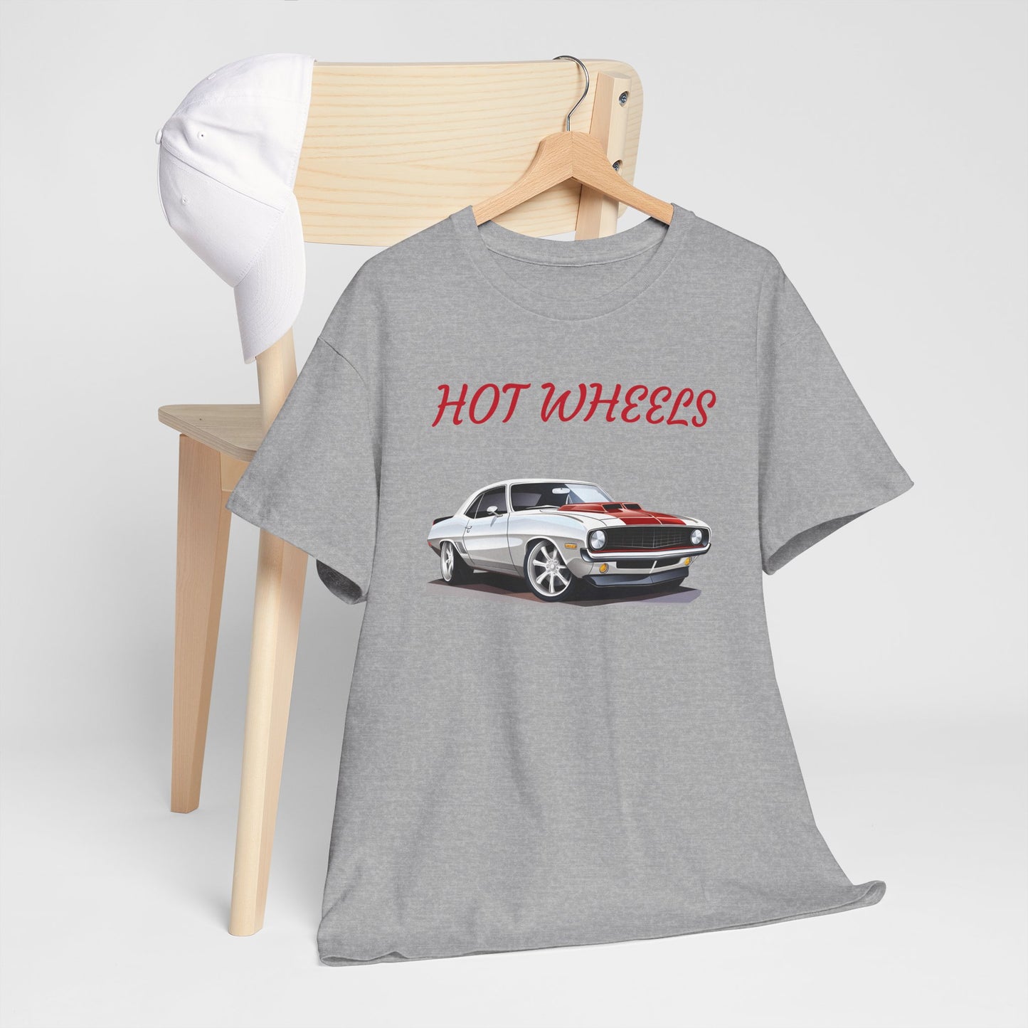 Princess Grace Hot Wheels Unisex Heavy Cotton Tee Classic Car Enthusiast Shirt