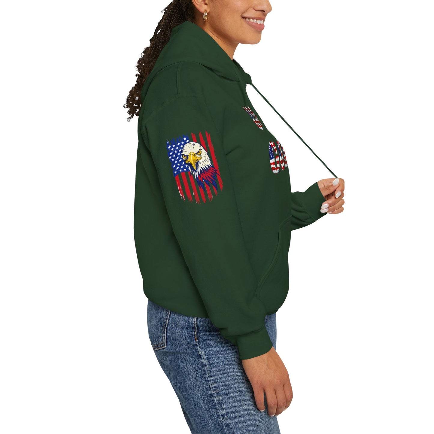 Princess Grace Patriotic Coast Guard Sweatshirt Unisex Heavy Blend Hoodie