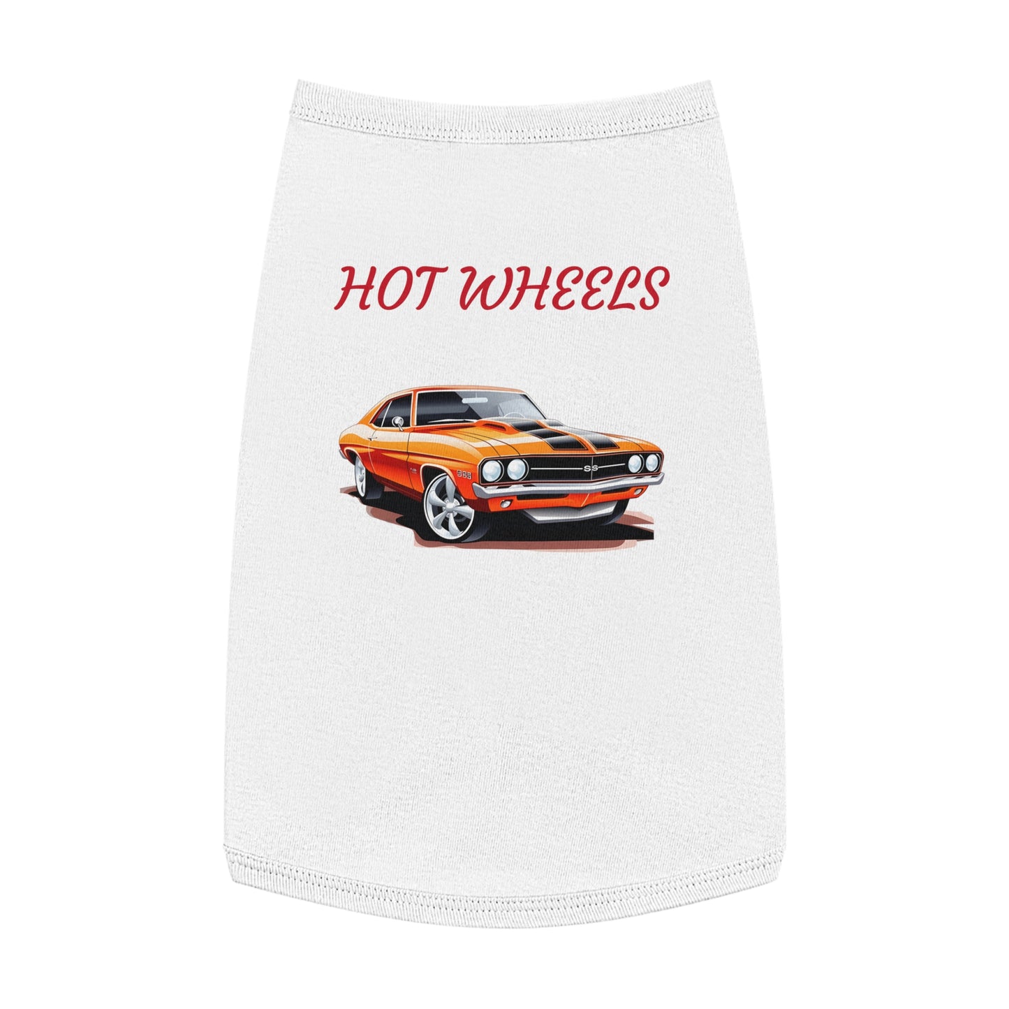 Princess Grace Hot Wheels Pet Tank Top Fun Racing Style for Dog Lovers