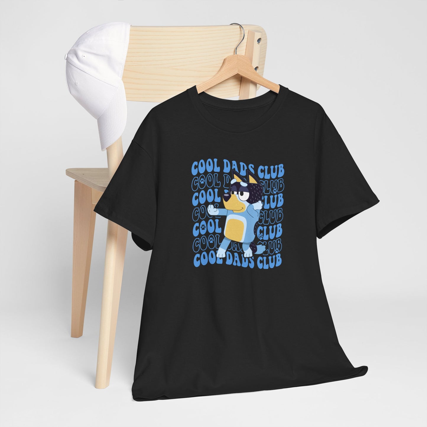Princess Grace Bluey Cool Dads Club Unisex Heavy Cotton Tee