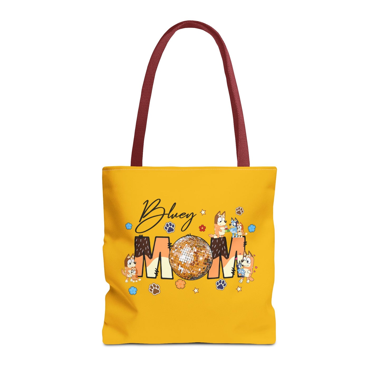 Princess Grace Bluey Mom Tote Bag Fun and Functional Gift for Dog Lovers