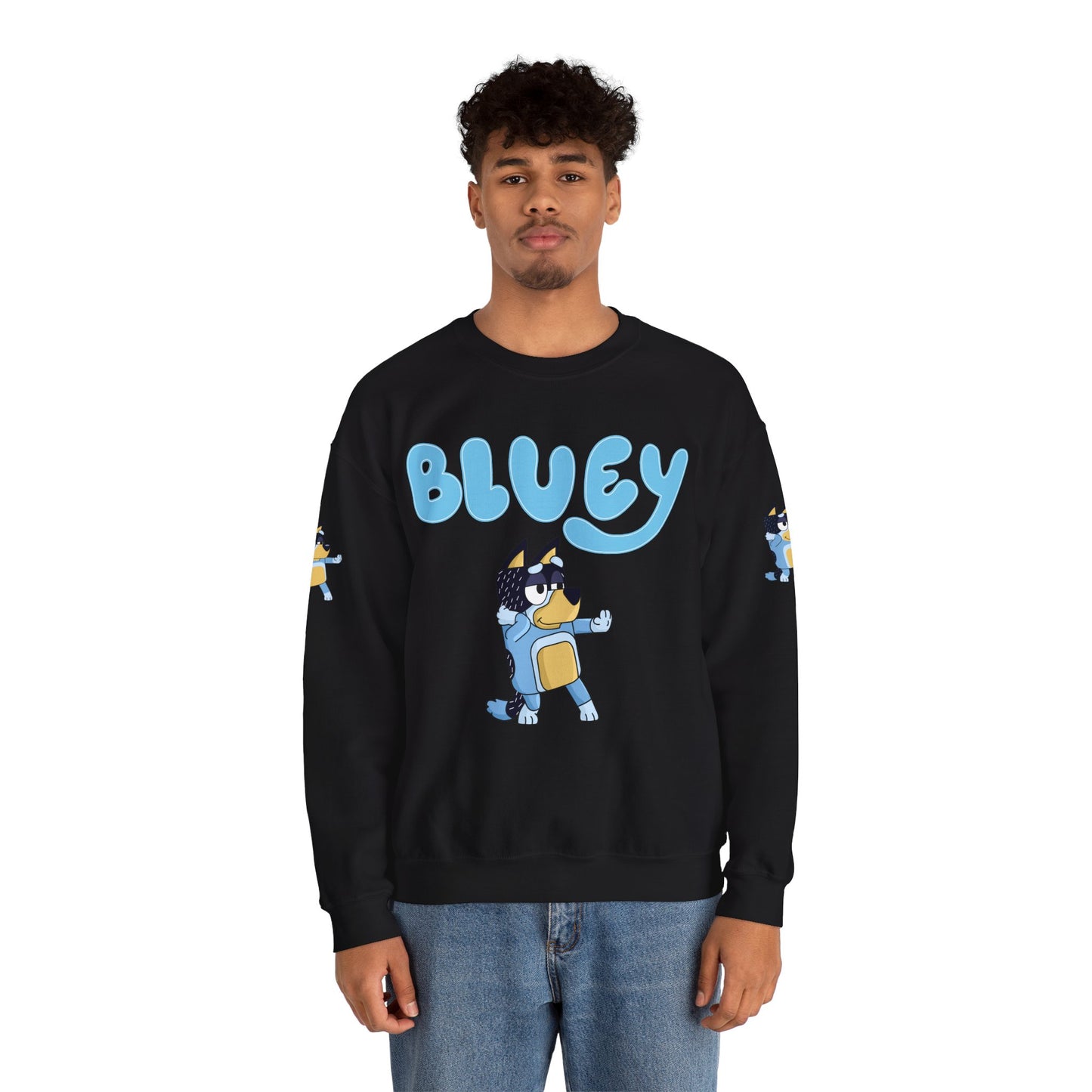 Princess Grace Bluey Character Unisex Crewneck Sweatshirt Cozy and Fun