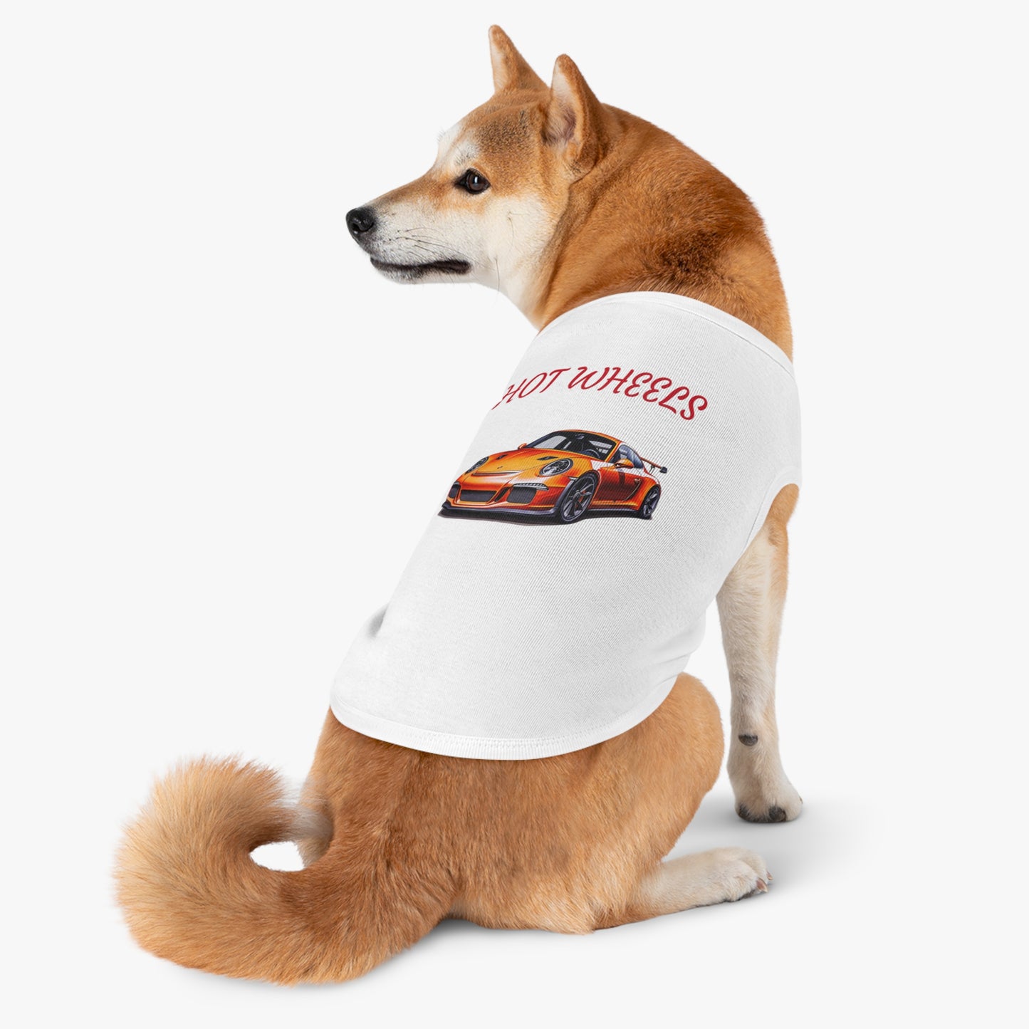 Princess Grace Hot Wheels Cool Car Pet Tank Top Design for Stylish Pets