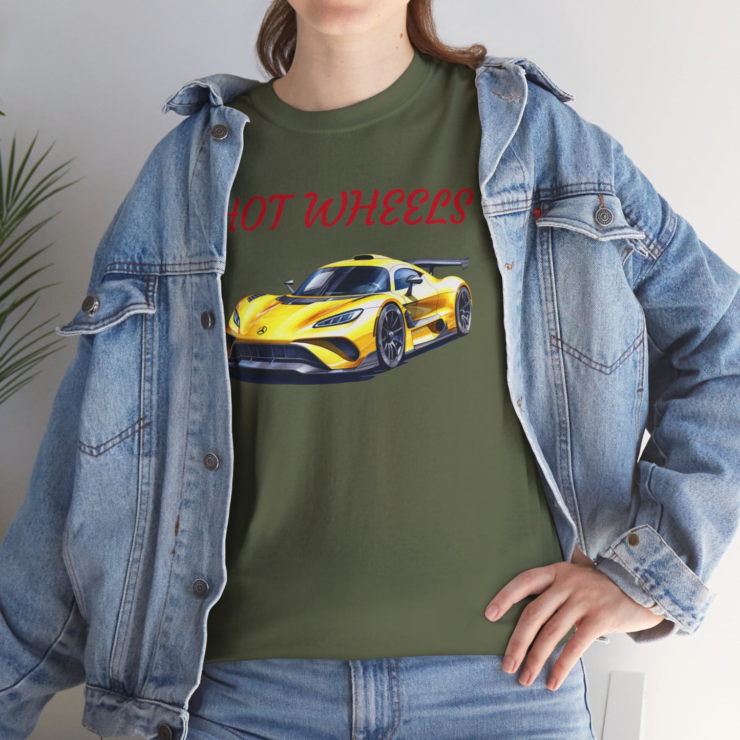 Princess Grace Hot Wheels Unisex Heavy Cotton Tee Perfect for Car Enthusiasts