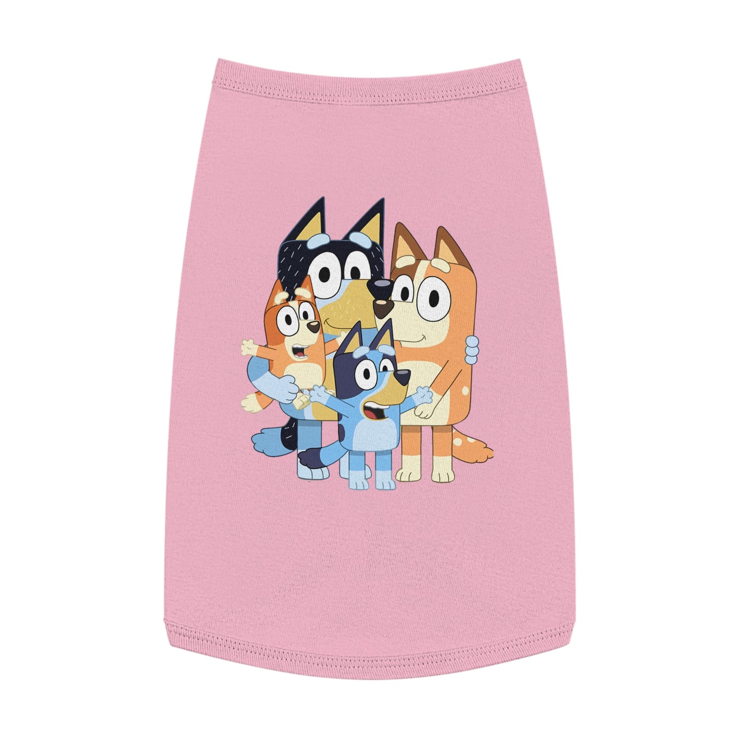Princess Grace BLUEY Cute Cartoon Pet Tank Top Fun & Stylish Dog Apparel
