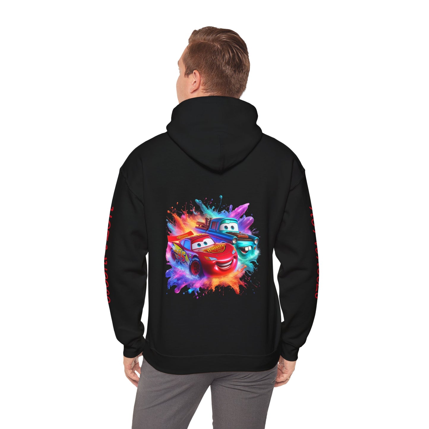Princess Grace Cool Hot Wheels Unisex Hooded Sweatshirt Perfect for Car Enthusiasts