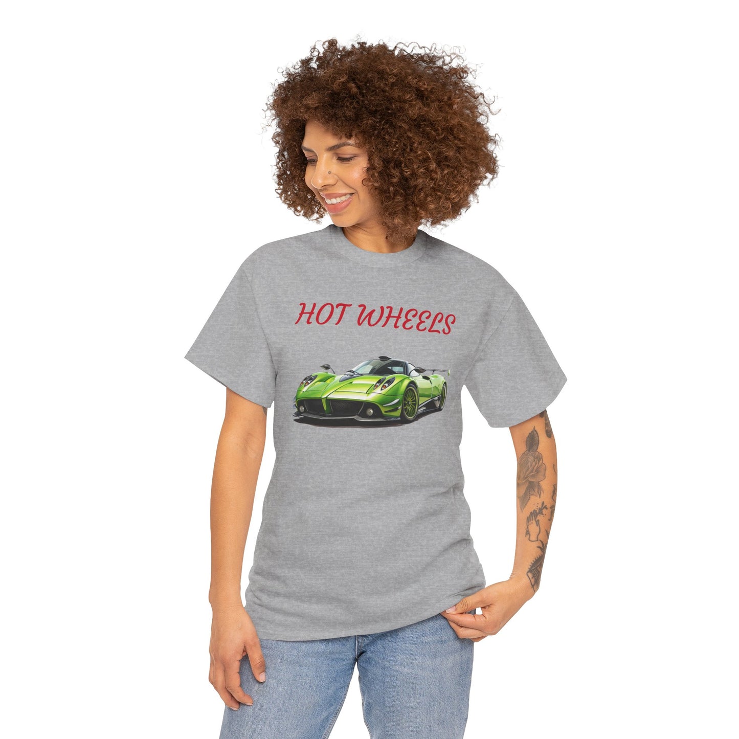 Princess Grace Hot Wheels Unisex Heavy Cotton Tee Automotive Enthusiast Shirt