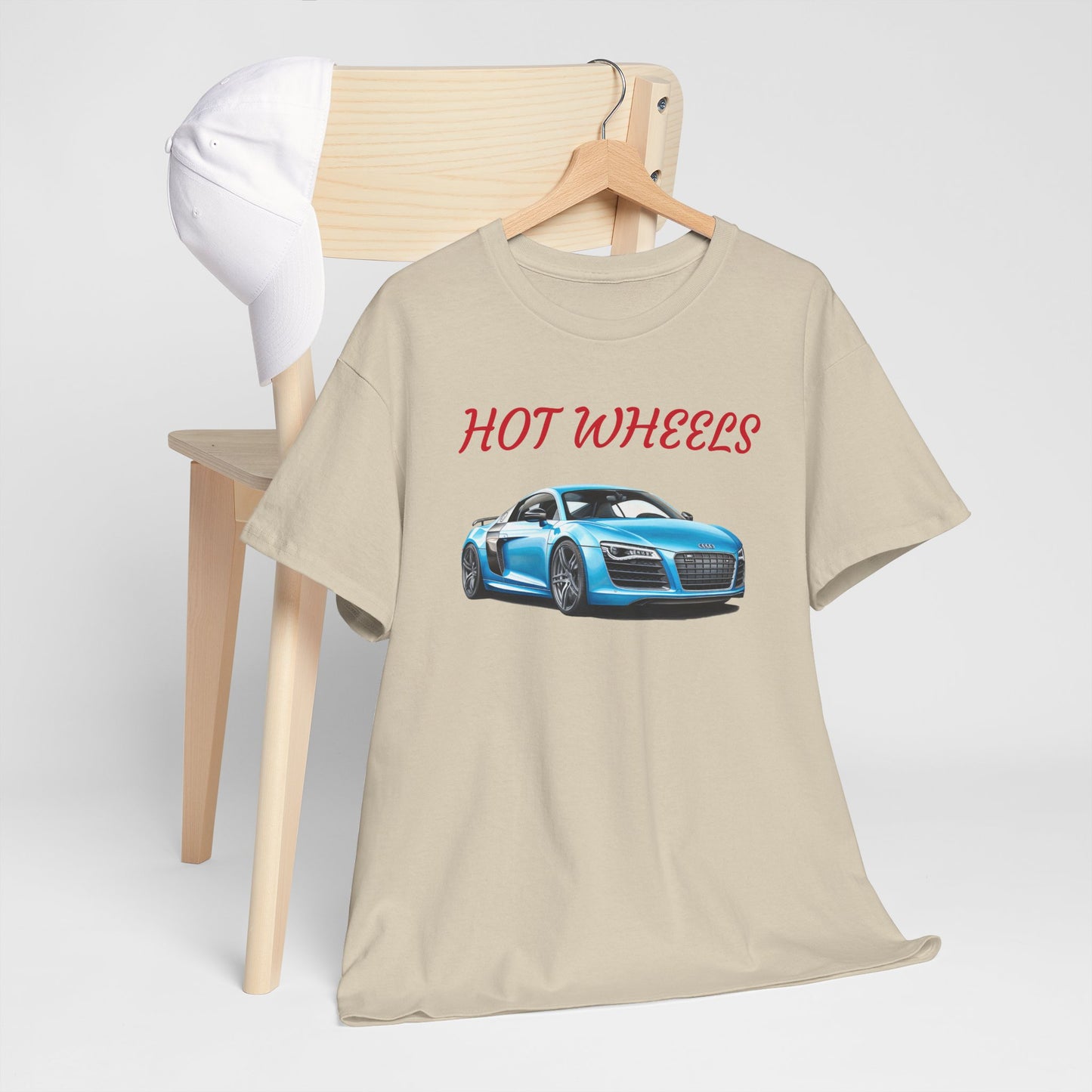 Princess Grace Hot Wheels Unisex Heavy Cotton Tee Classic Car Graphic Shirt