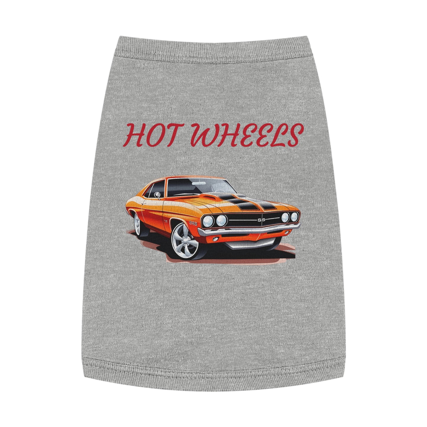 Princess Grace Hot Wheels Pet Tank Top Fun Racing Style for Dog Lovers