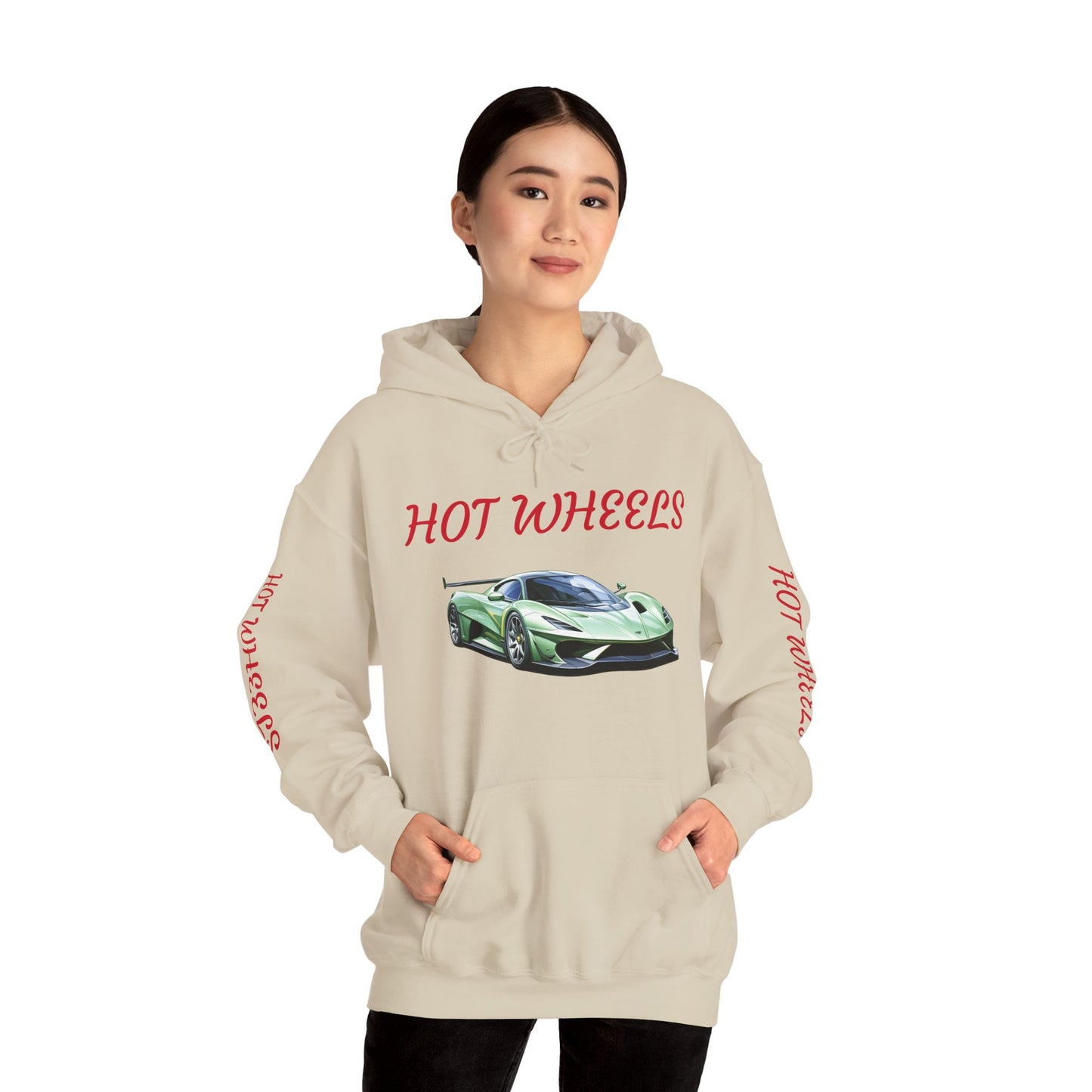Princess Grace Hot Wheels Unisex Hooded Sweatshirt Sports Car Lovers Collection