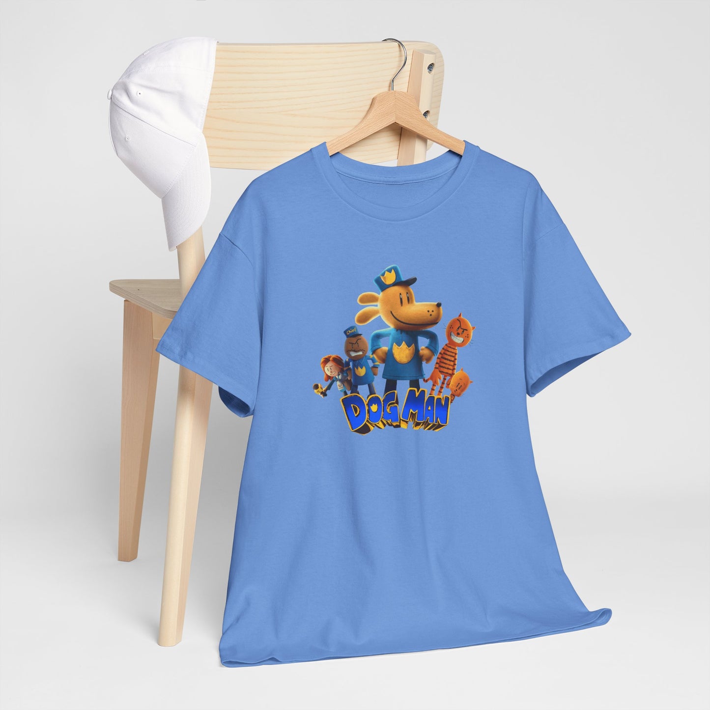 Princess Grace Cartoon Unisex Heavy Cotton Tee Fun Cartoon Graphic T-Shirt for Kids and Fans