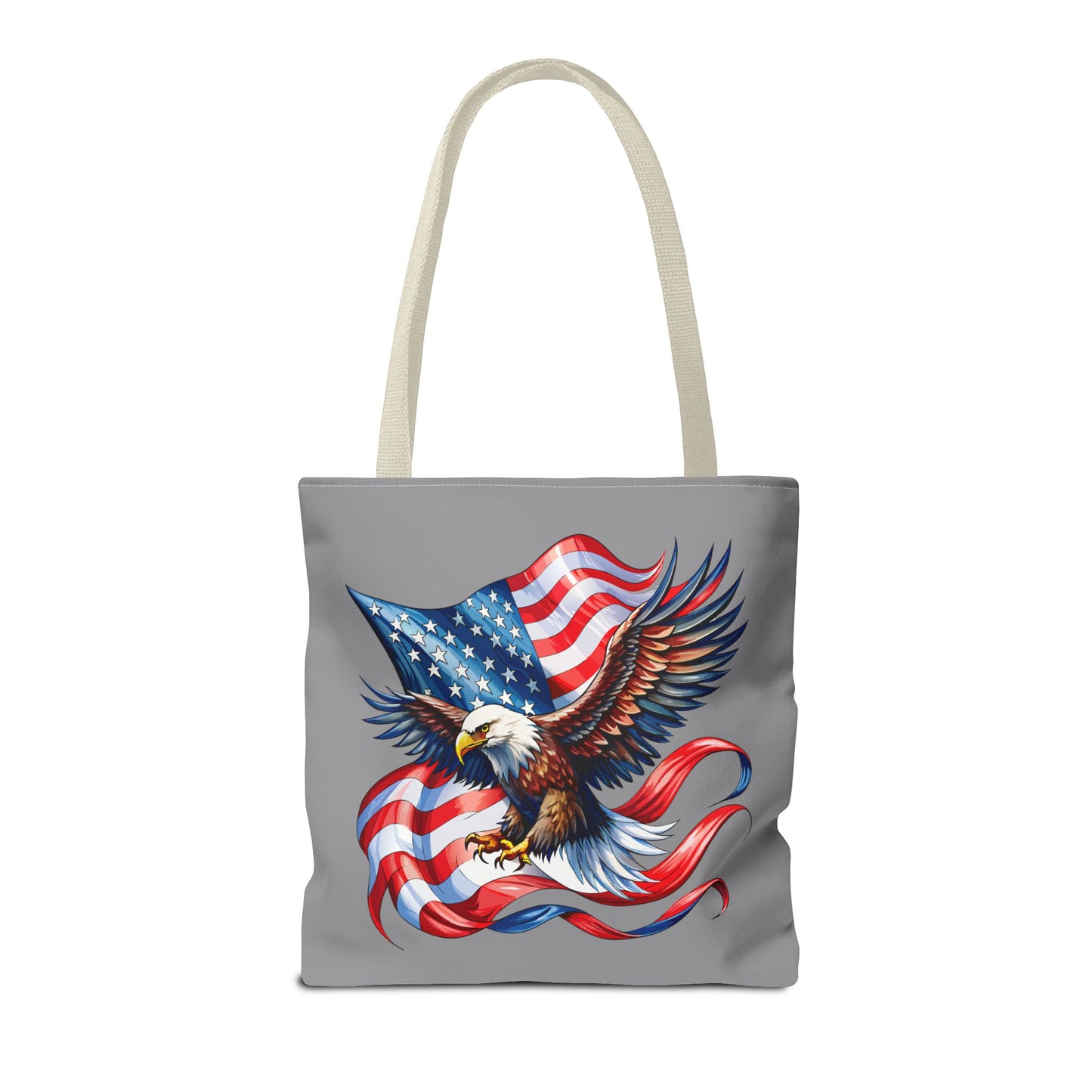 Princess Grace Patriotic Eagle Tote Bag Perfect for Fourth of July and Memorial Day