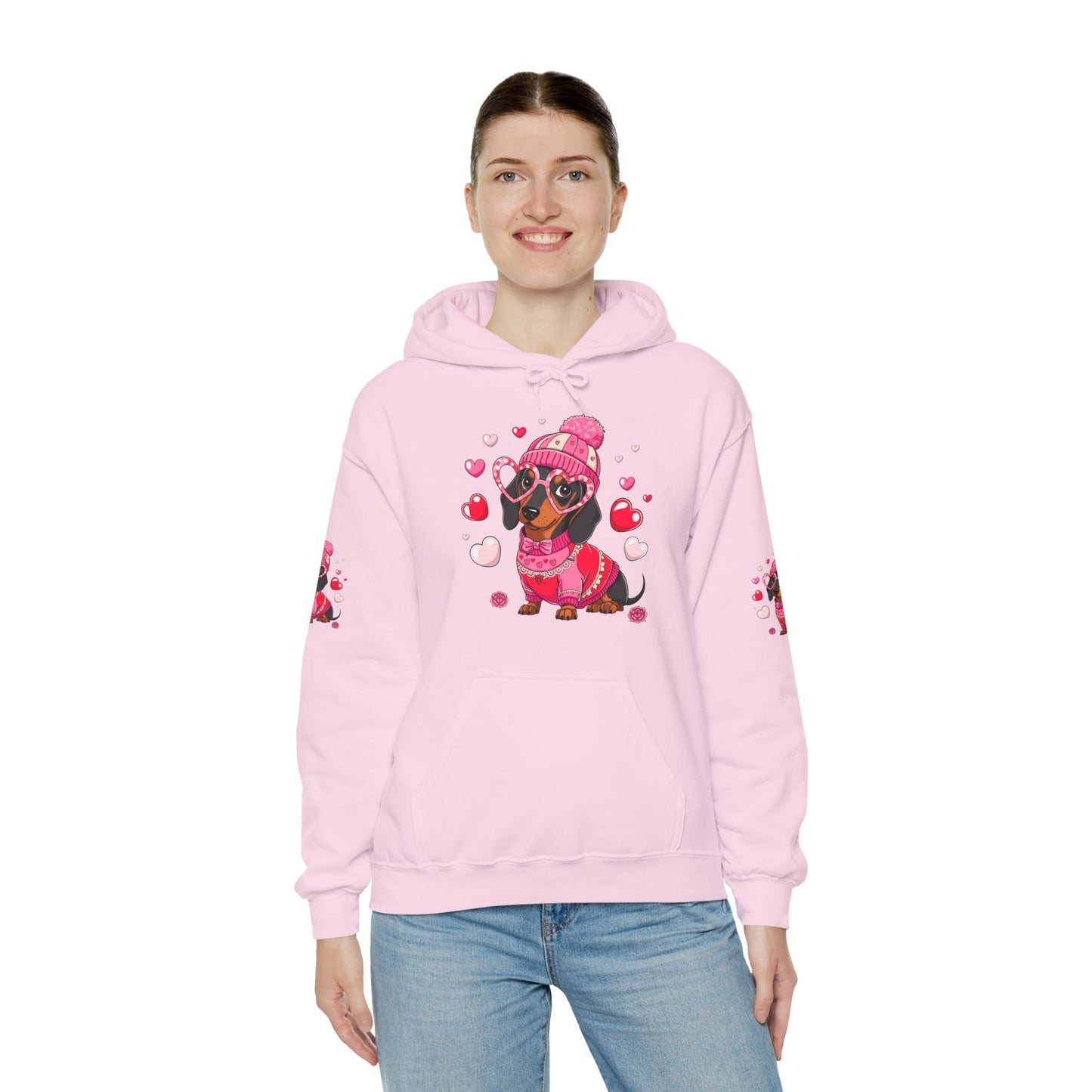 Princess Grace Cute Dachshund Love Sweatshirt for Dog Lovers