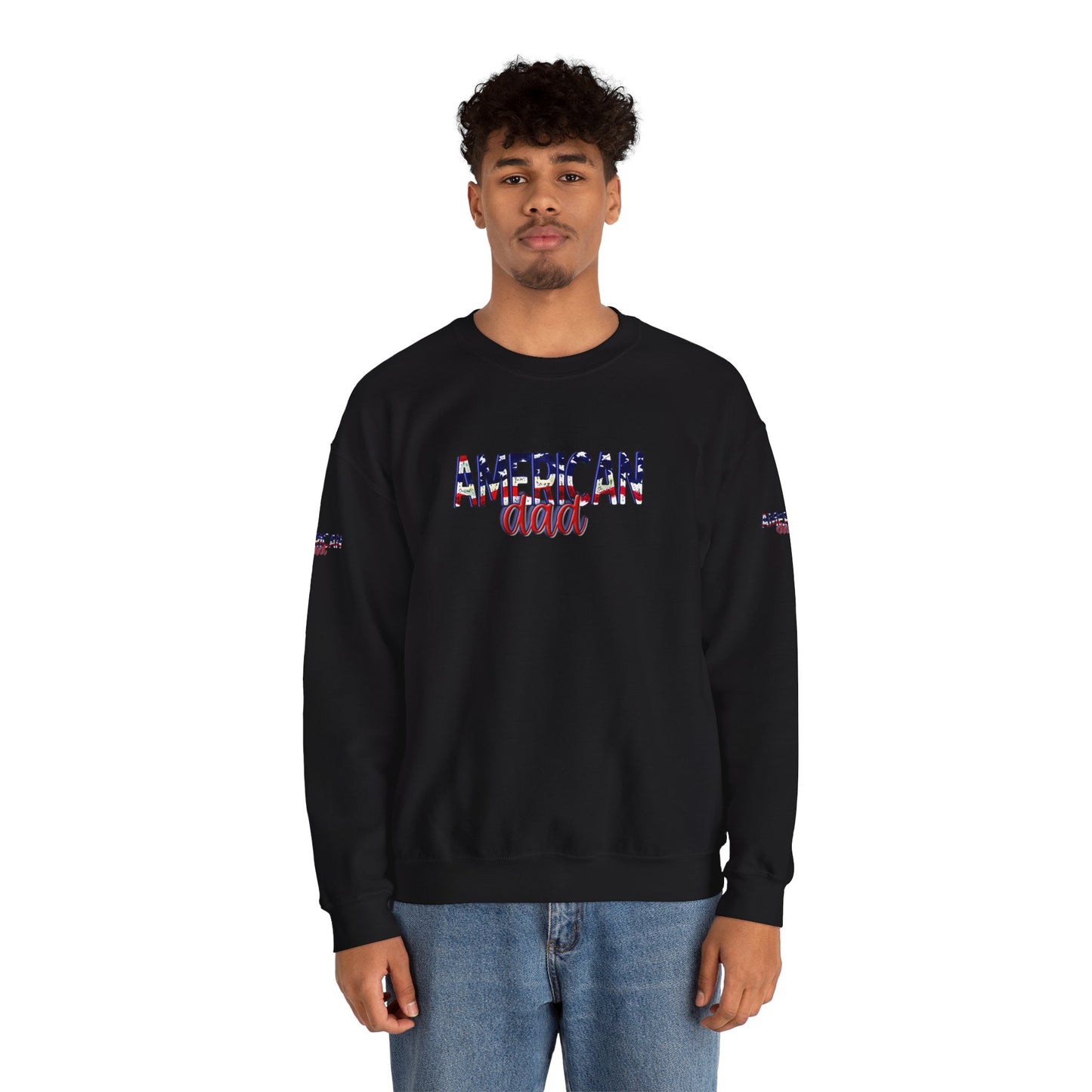 Princess Grace American Dad Unisex Crewneck Sweatshirt Patriotic Gift for Father's Day