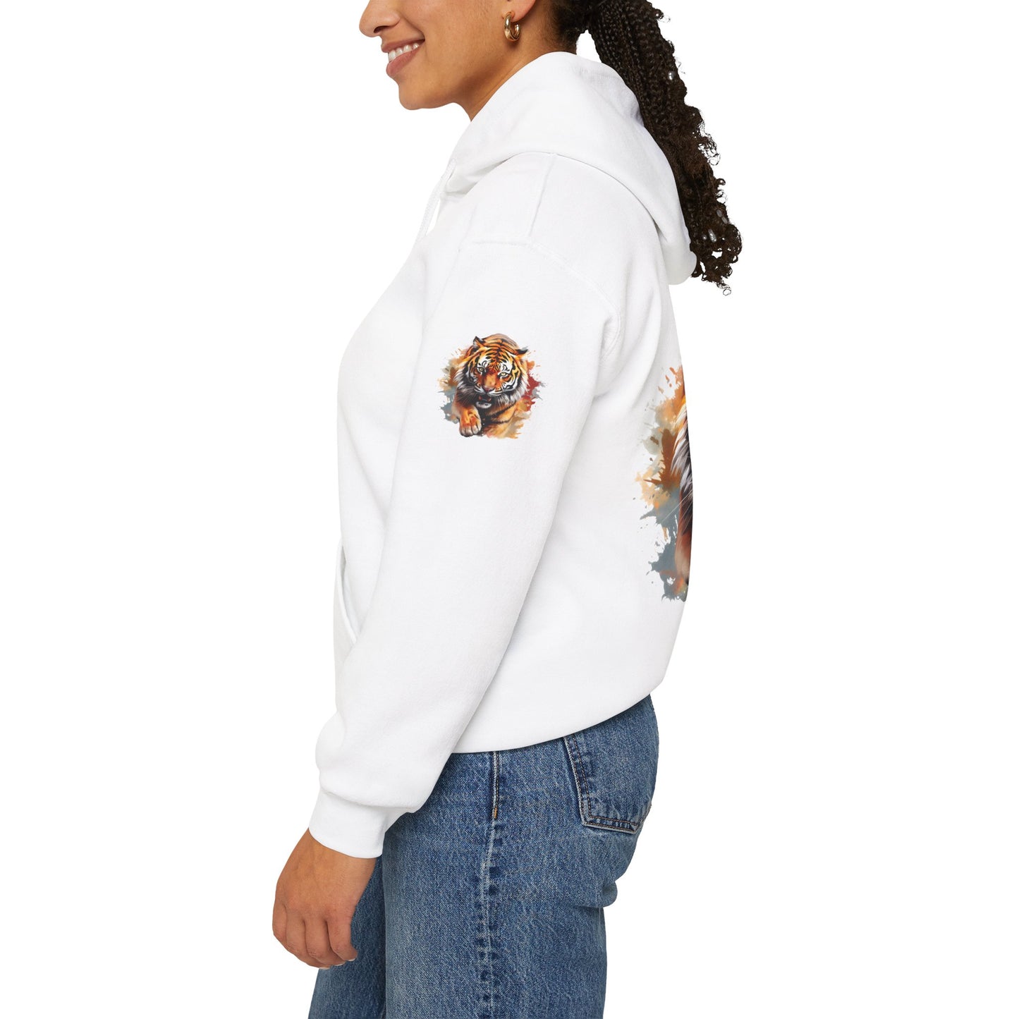 Princess Grace Survive Tiger Unisex Heavy Blend Hoodie Fierce & Inspirational Sweatshirt