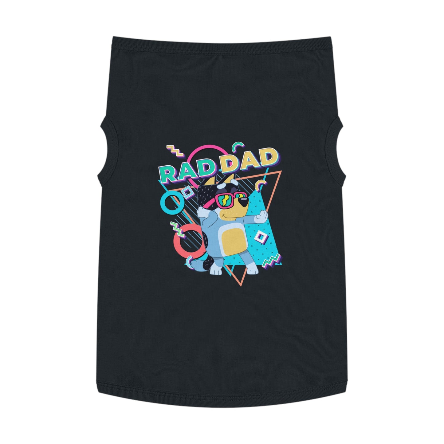Princess Grace BLUEY Rad Dad Pet Tank Top Fun & Stylish Dog Apparel