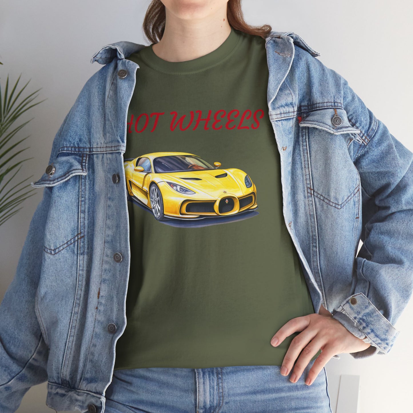 Princess Grace Hot Wheels Unisex Heavy Cotton Tee Perfect Gift for Car Enthusiasts
