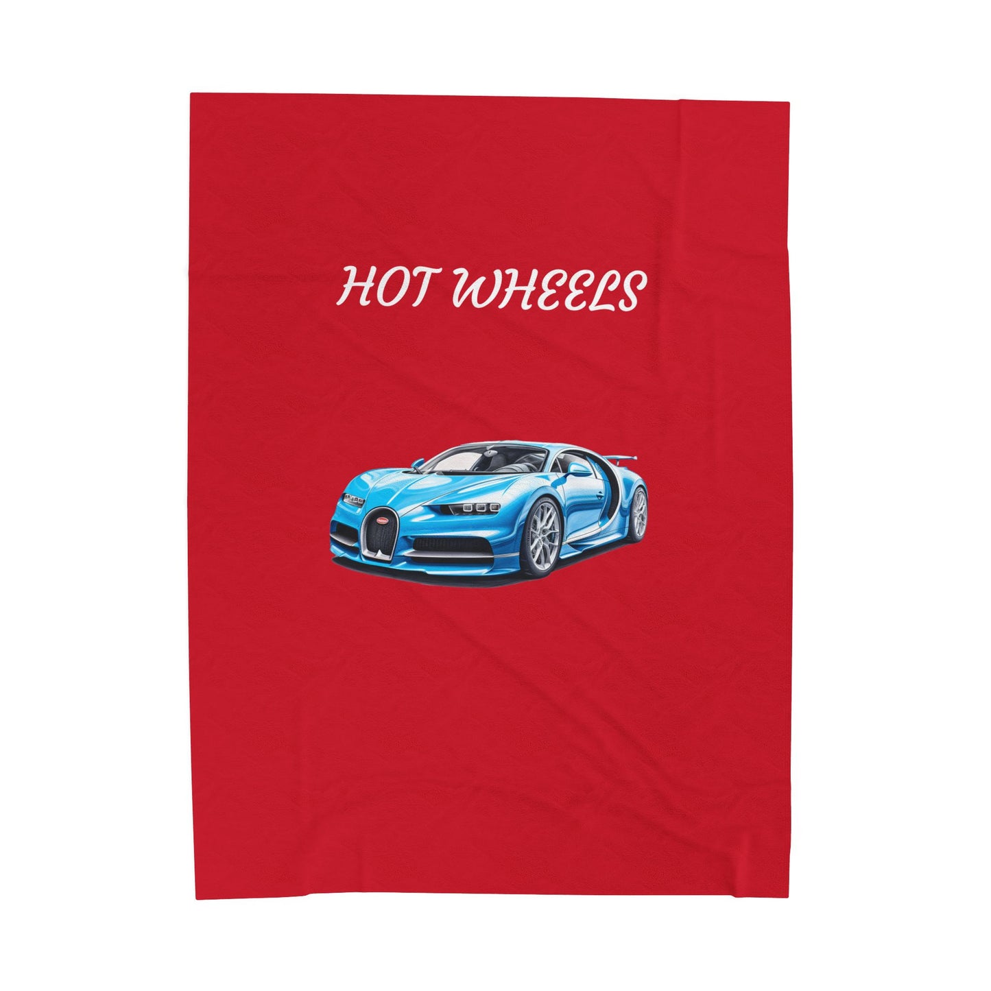 Princess Grace Hot Wheels Race Car Themed Velveteen Plush Blanket Perfect Gift for Car Enthusiasts