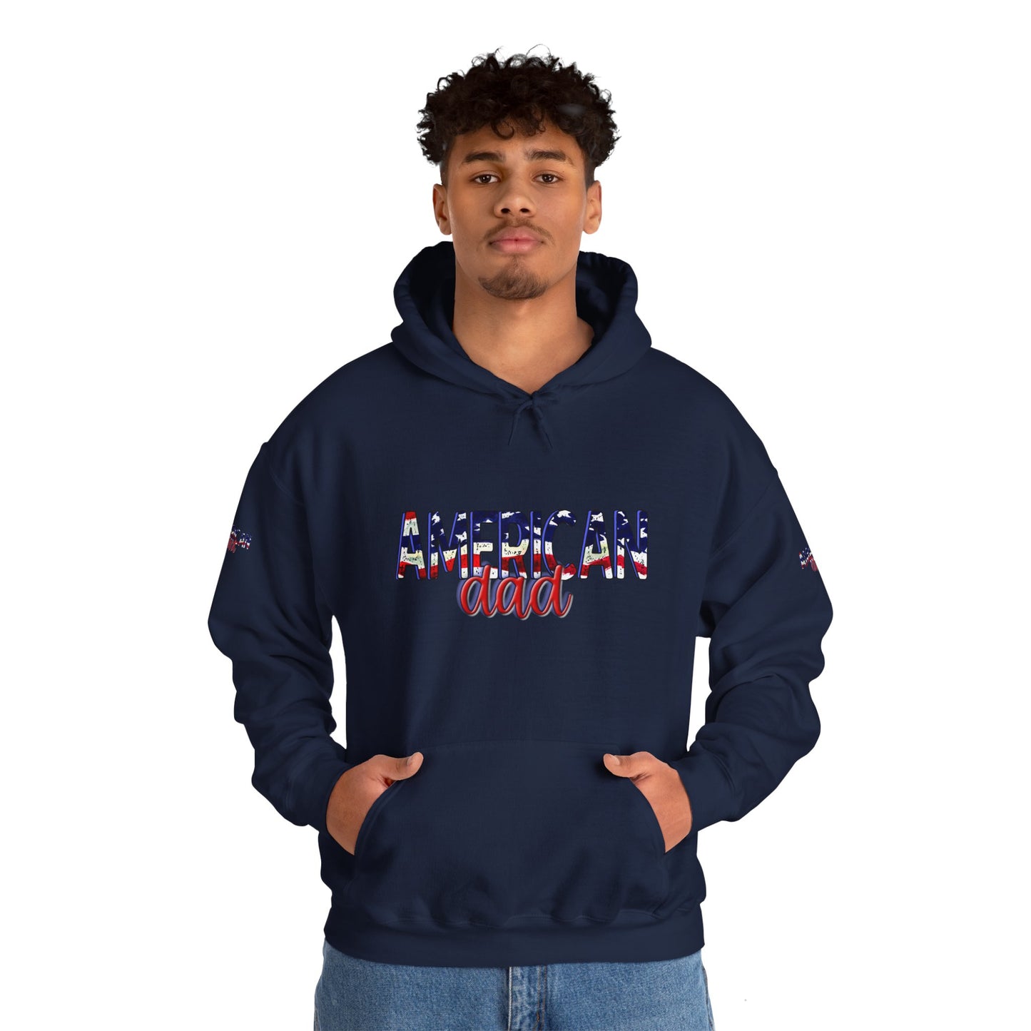 Princess Grace Patriotic American Dad Hooded Sweatshirt