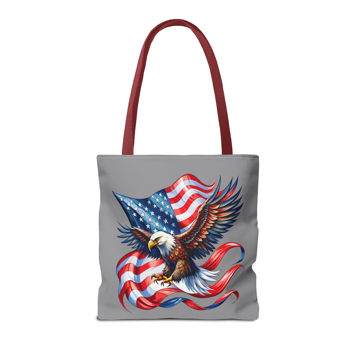 Princess Grace Patriotic Eagle Tote Bag Perfect for Fourth of July and Memorial Day