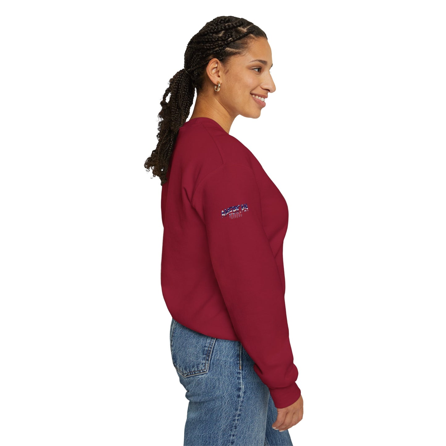 Princess Grace American Dad Unisex Crewneck Sweatshirt Patriotic Gift for Father's Day
