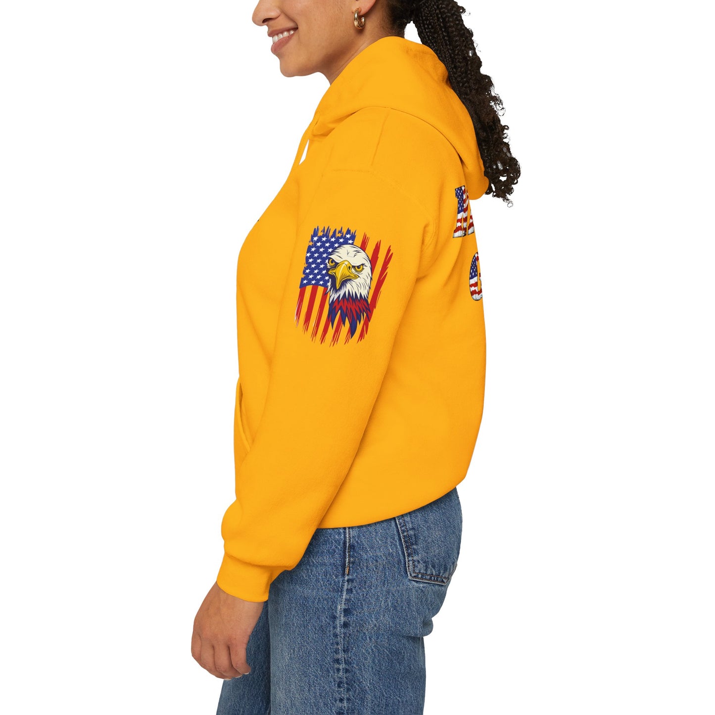 Princess Grace National Guard Patriotic Hoodie Unisex Heavy Blend Sweatshirt