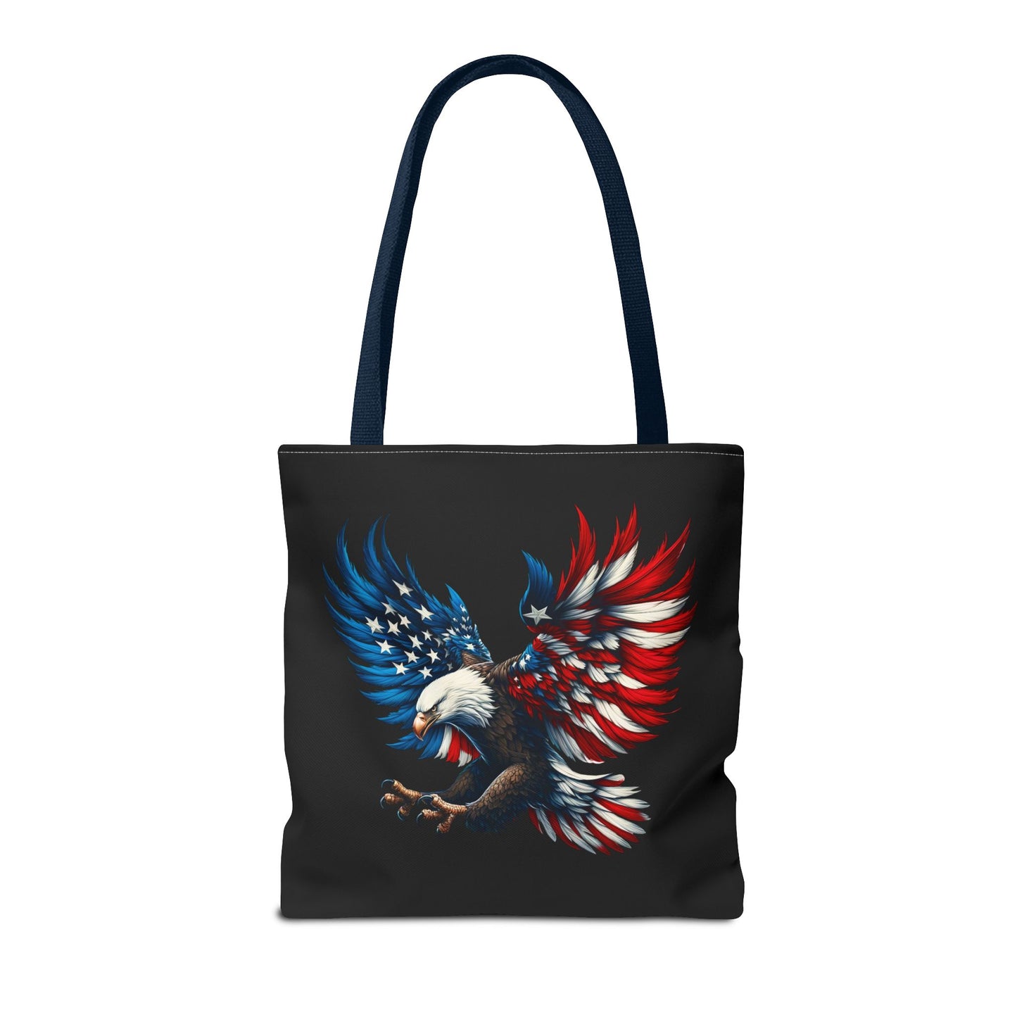 Princess Grace Patriotic Eagle Tote Bag Bold American Spirit Design