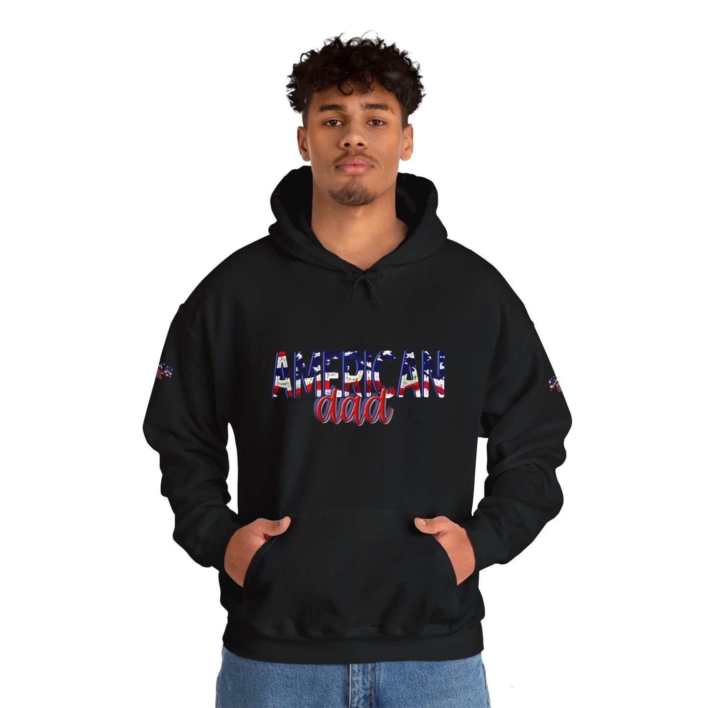 Princess Grace Patriotic American Dad Hooded Sweatshirt