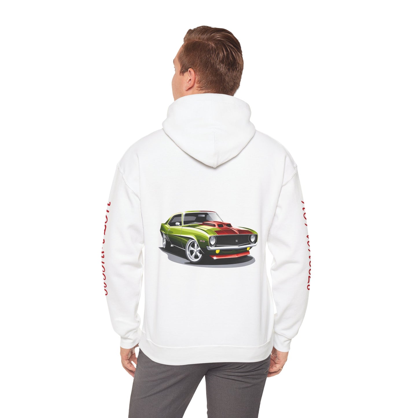 Princess Grace Retro Hot Wheels Graphic Hoodie for Car Enthusiasts