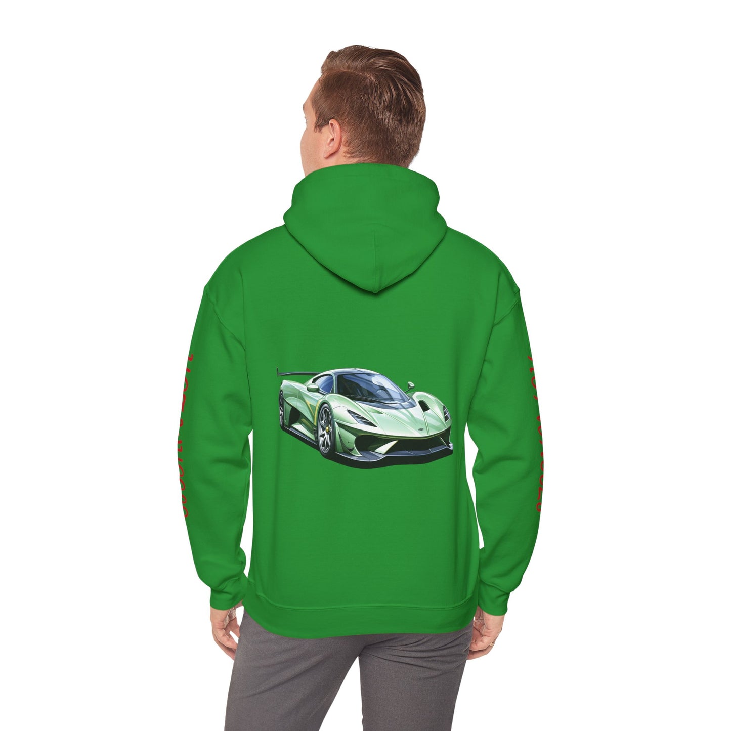 Princess Grace Hot Wheels Unisex Hooded Sweatshirt Sports Car Lovers Collection
