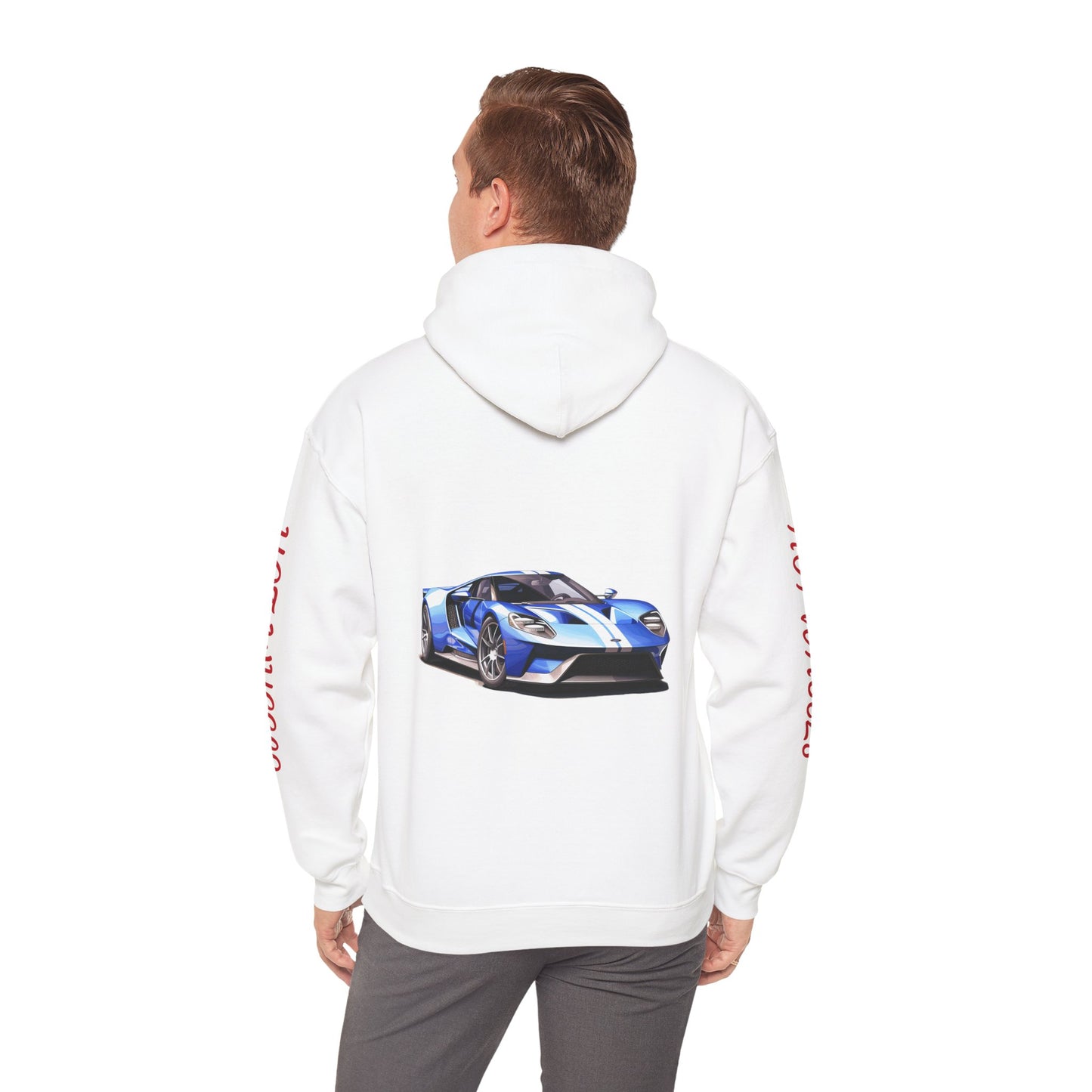 Princess Grace Hot Wheels Unisex Heavy Blend Hoodie Sporty Car Design for Car Enthusiasts