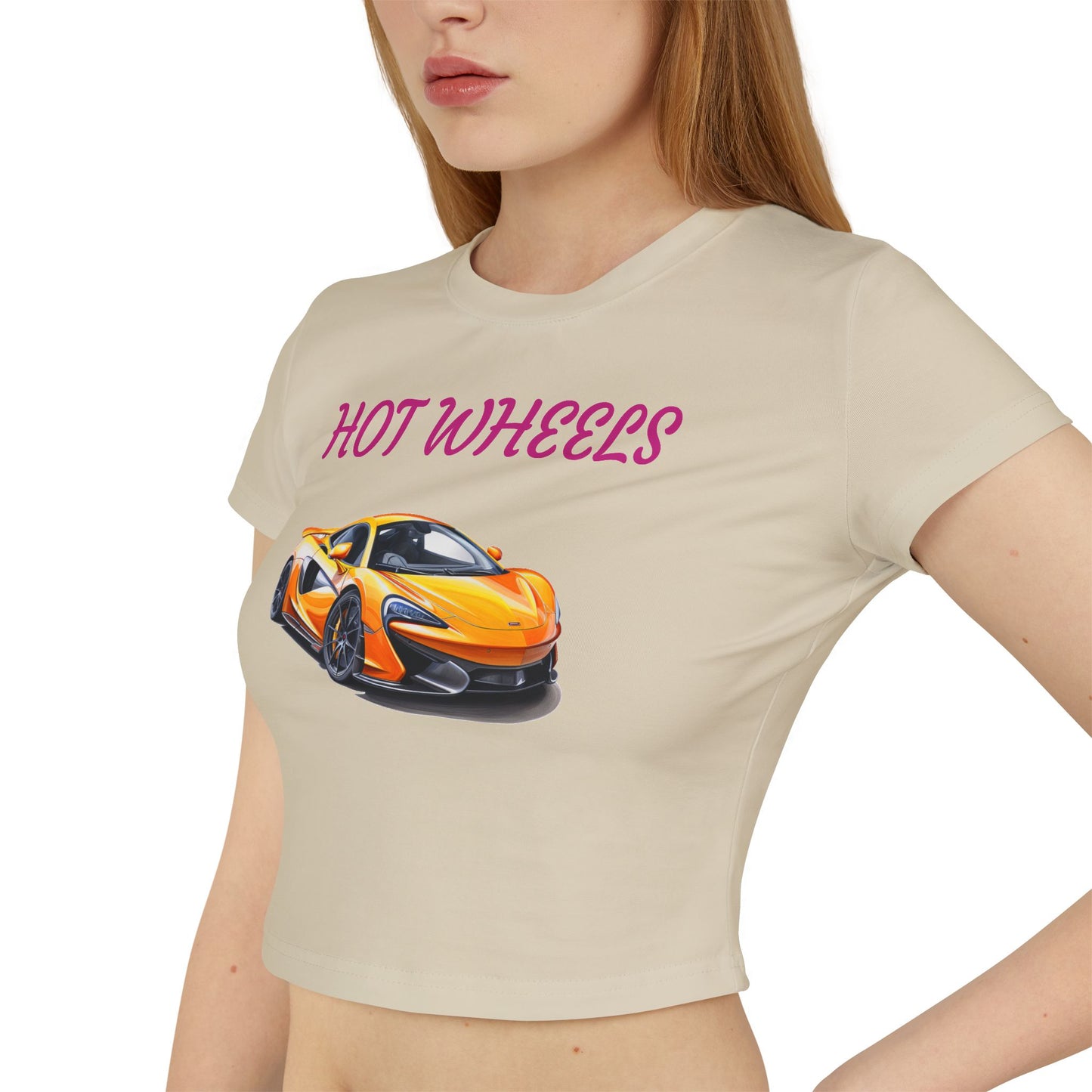 Princess Grace Girls' Hot Wheels Car Baby Tee Fun & Stylish for Young Racing Fans