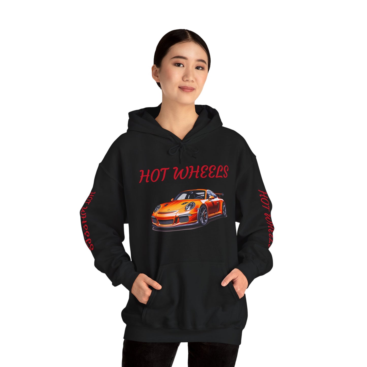 Princess Grace Hot Wheels Unisex Heavy Blend Hooded Sweatshirt Perfect for Car Enthusiasts Ideal Gift for Birthdays and Celebrations